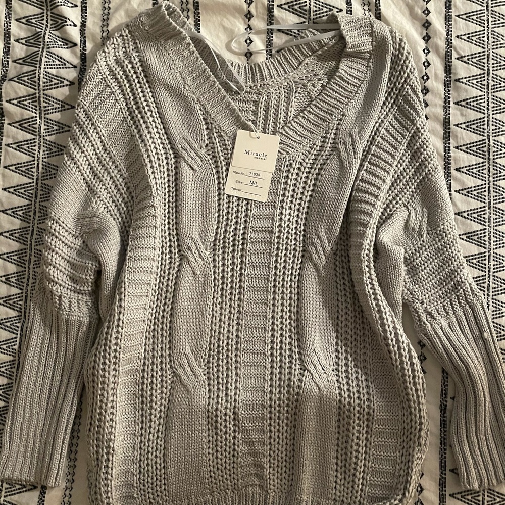oversized sweater